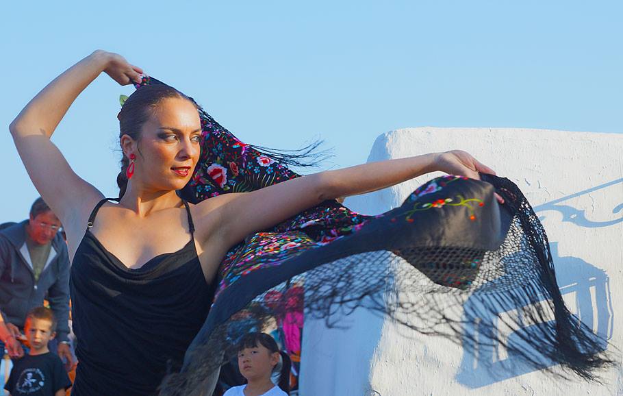 La bailaora Mayte Beltrán